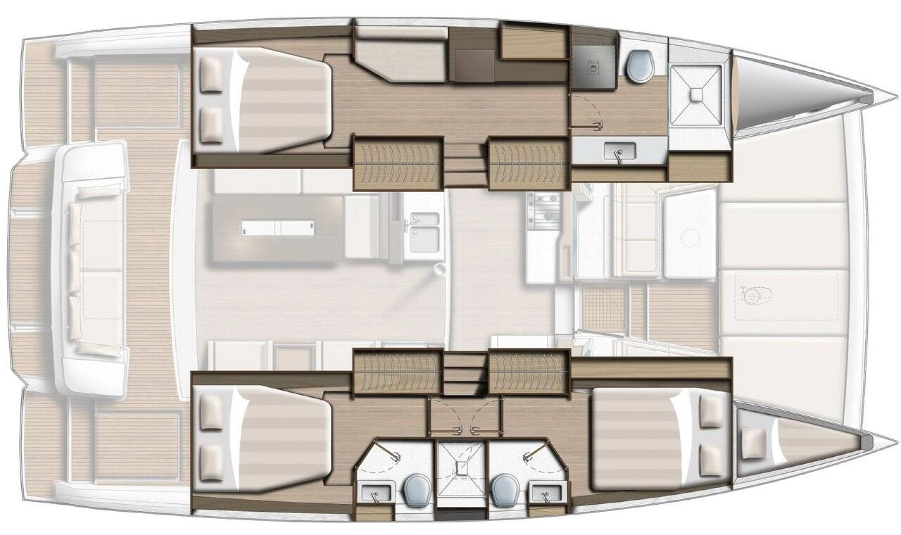Alquiler Catamarán en Šibenik - Bali Bali 4.2
