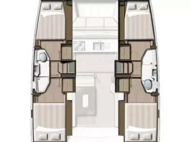 Alquiler Catamarán en Šibenik - Bali Bali Catsmart