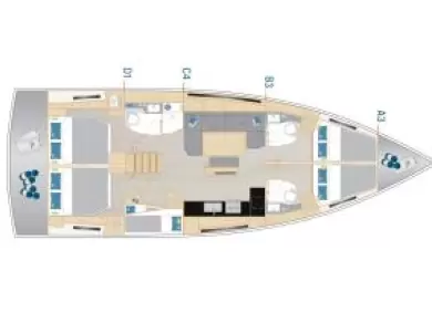 Alquiler de embarcaciones Hanse Hanse 460 enSukošan en Samboat