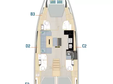 Hanse Hanse 510 de alquiler a Šibenik