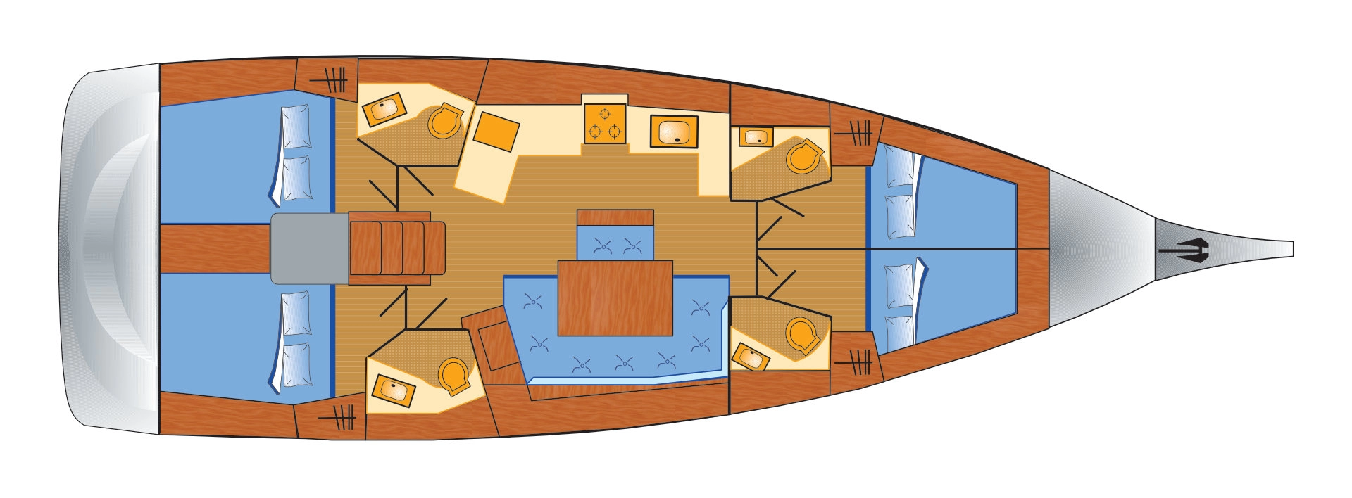 Alquiler Can Pastilla - Bénéteau Oceanis 46.1 en SamBoat