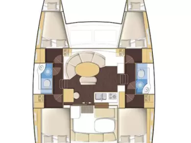 Catamarán para alquilar Komolac al mejor precio