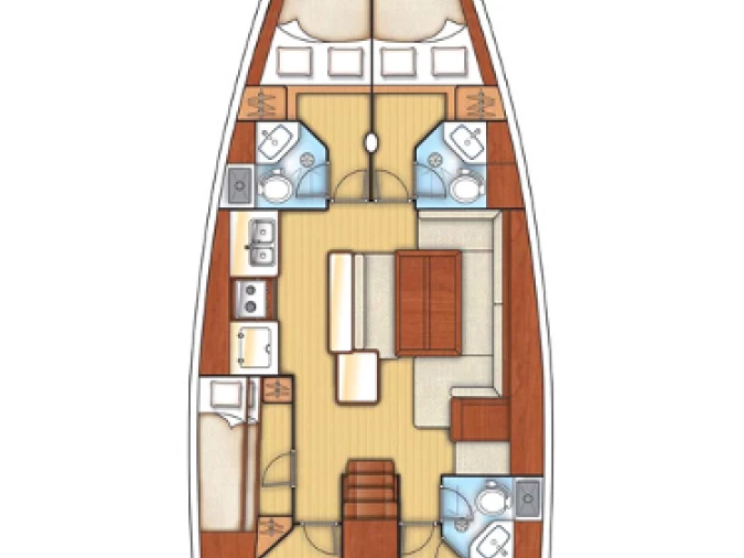 Alquiler Vlycho - Bénéteau Oceanis 50 en SamBoat