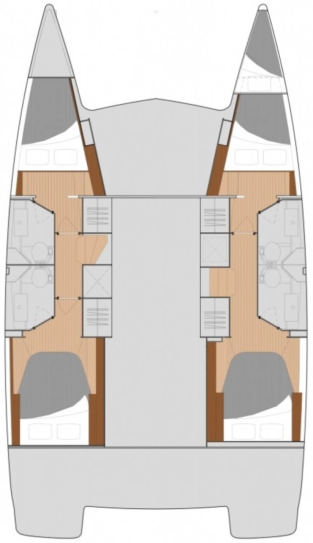 Alquiler de Catamarán, con o sin patrón Fountaine Pajot Fethiye