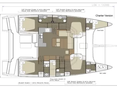 Alquiler de Catamarán, con o sin patrón Dufour Pirovac