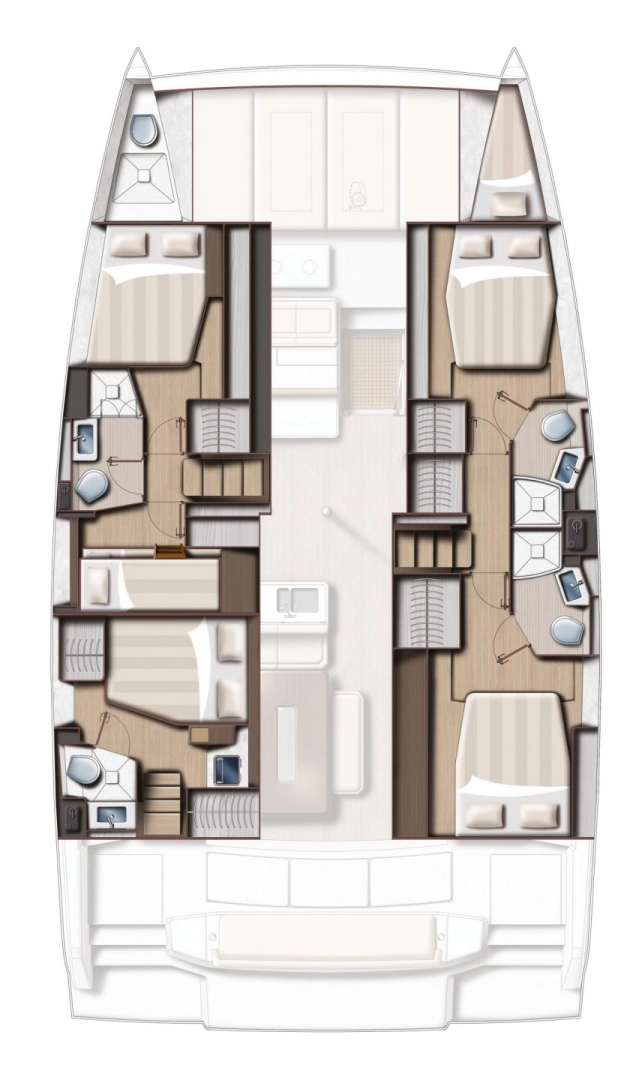 Alquiler de embarcaciones Bali Bali 4.6 enGöcek en Samboat