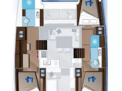 Alquiler de Catamarán, con o sin patrón Lagoon Trogir