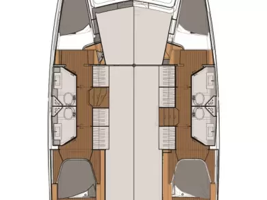 Alquiler Catamarán Fountaine Pajot con o sin  título de navegación