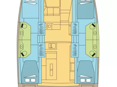 Alquiler Catamarán Bali con o sin  título de navegación