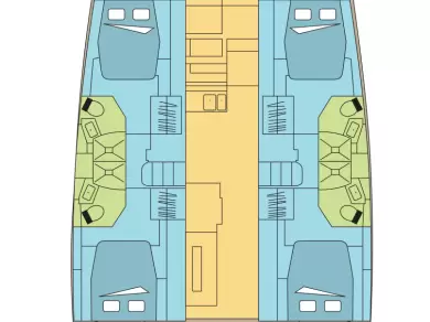 Catamarán para alquilar Komolac al mejor precio