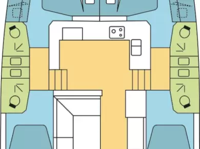 Alquiler de embarcaciones Bali Bali Catspace Voile enRaiatea Island en Samboat