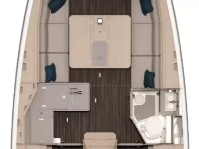 Alquiler Velero Dufour con o sin  título de navegación