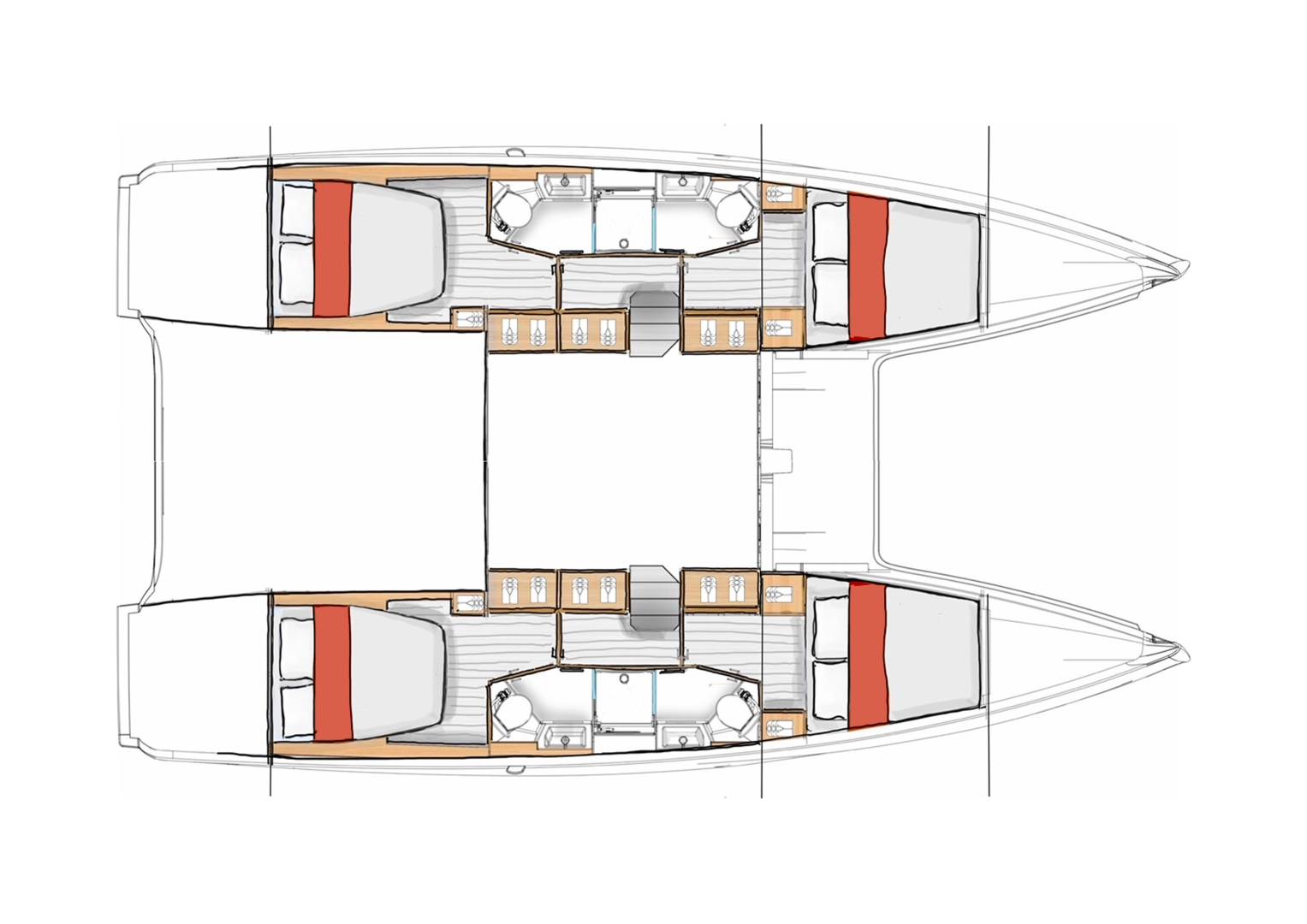 Alquiler de barcos Zaton barato de Excess 13 - 4 + 1 cab.
