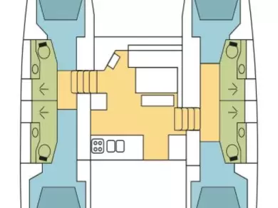 Lagoon Lagoon 46 de alquiler a Praslin Island