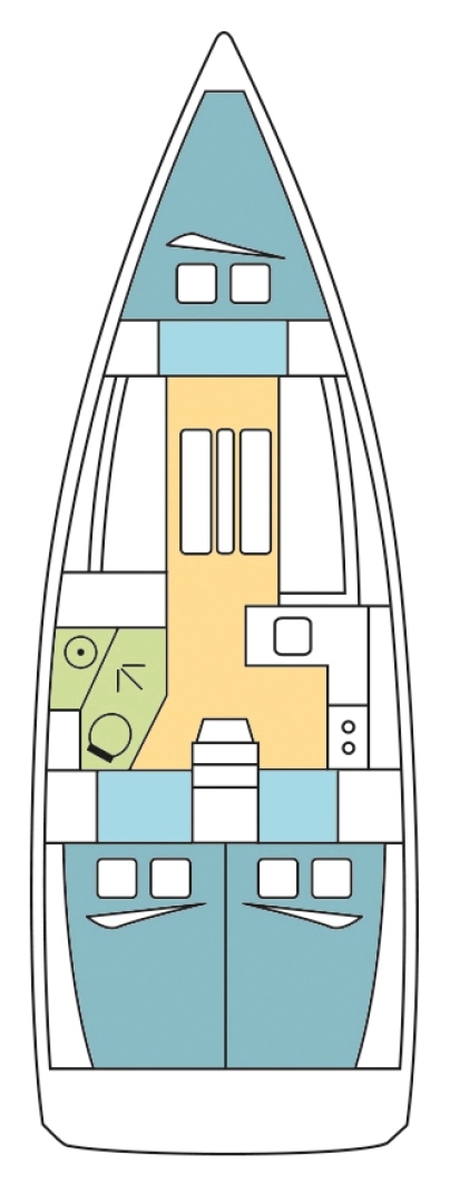 Alquiler de Jeanneau Sun Odyssey 349 en Zaton