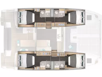 Catamarán para alquilar Kaštela al mejor precio