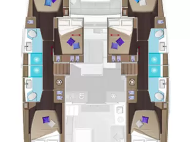 Alquiler Catamarán Lagoon con o sin  título de navegación