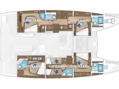 Alquiler de barcos Kaštela barato de Lagoon 55