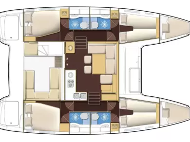 Alquiler Álimos - Lagoon Lagoon 400 S2 en SamBoat