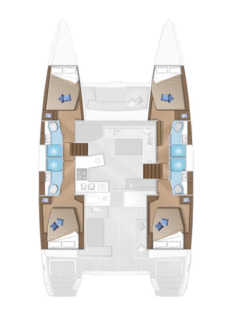 Alquiler Álimos - Lagoon Lagoon 450 F en SamBoat