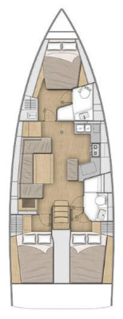 Alquiler Velero en Zadar - Bénéteau Oceanis 40.1