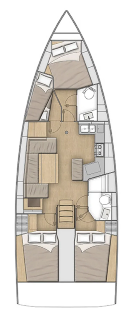 Alquiler de barcos Zadar barato de Oceanis 40.1