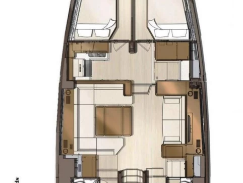 Alquiler de Velero, con o sin patrón Jeanneau Néa Péramos