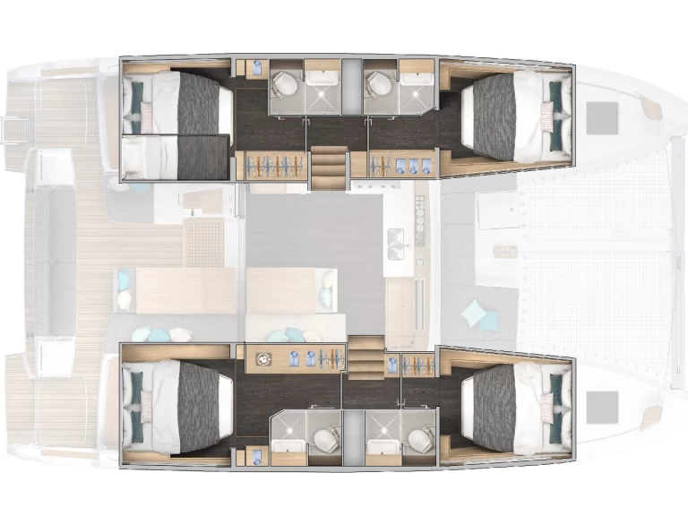 Alquiler Benítses - Lagoon Lagoon 43 en SamBoat