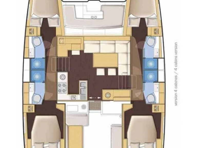 Alquiler de Lagoon Lagoon 46 en Skiathos