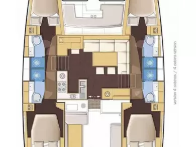 Alquiler Catamarán en Neo Klima - Lagoon Lagoon 46