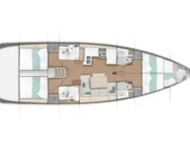 Alquiler de embarcaciones Jeanneau Sun Odyssey 490 enNéa Péramos en Samboat