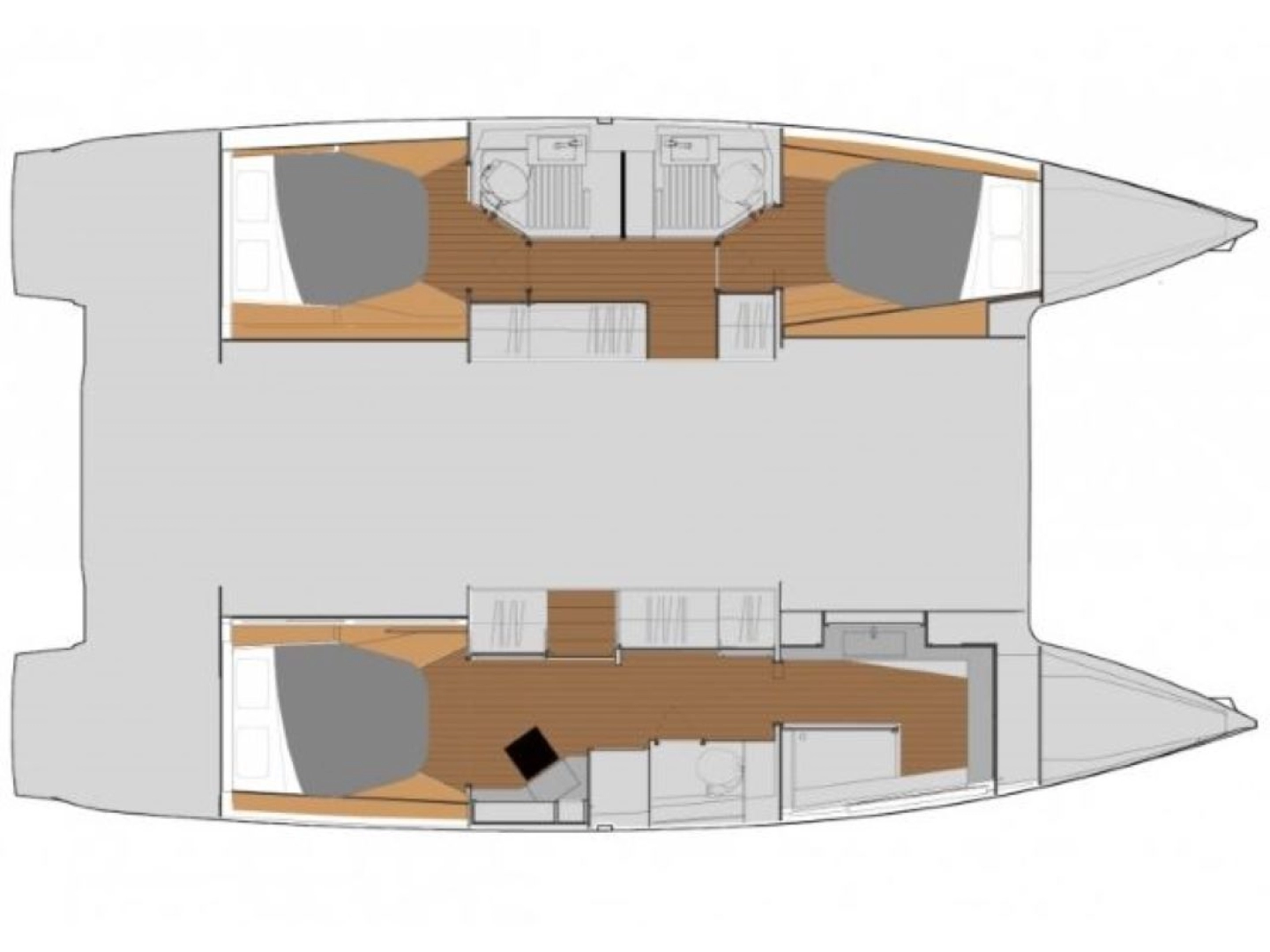 Alquiler de embarcaciones Fountaine Pajot Astrea 42 enMarsh Harbour en Samboat