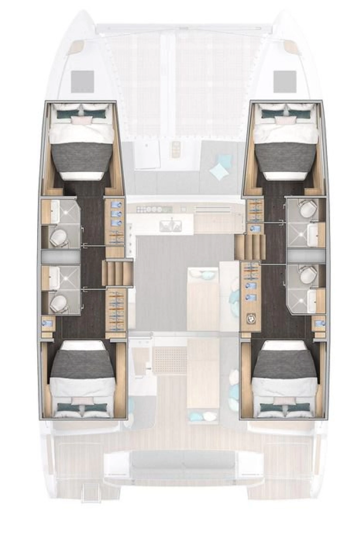 Alquiler Ao Po - Lagoon Lagoon 43 en SamBoat