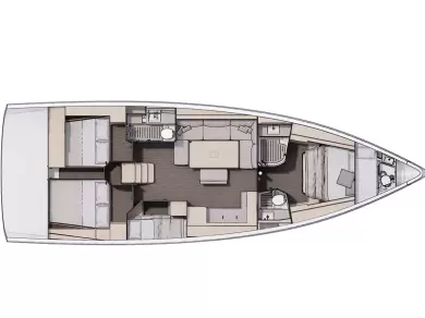 Alquiler de Velero, con o sin patrón Dufour Marsella