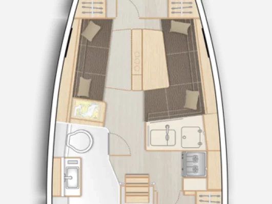 Alquiler de Hanse Hanse 348 en Marsella