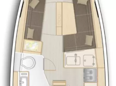 Alquiler de barcos Marsella barato de Hanse 348