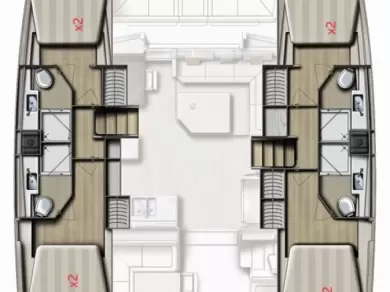 Alquiler de Bali Bali 4.5 en Isla Corazón de Jesús