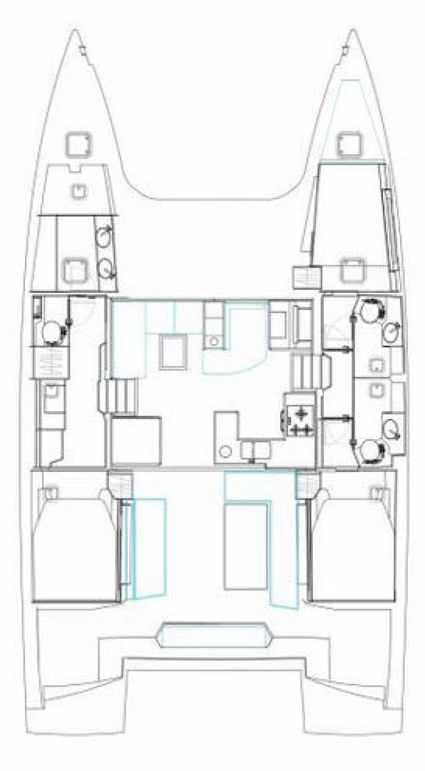 Alquiler Catamarán en Split - Nautitech Nautitech 46 Open
