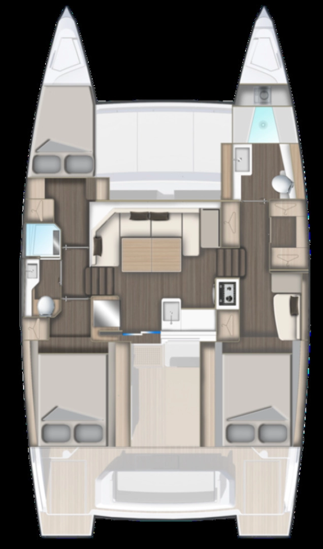 Alquiler de embarcaciones Aventura Aventura 37 - 3 cab. enPirovac en Samboat