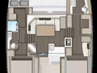 Alquiler de embarcaciones Aventura Aventura 37 - 3 cab. enPirovac en Samboat