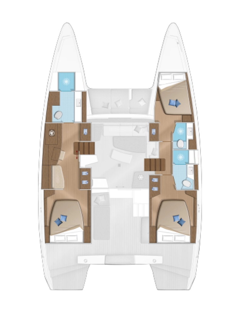 Alquiler Catamarán en Rogoznica - Lagoon Lagoon 42