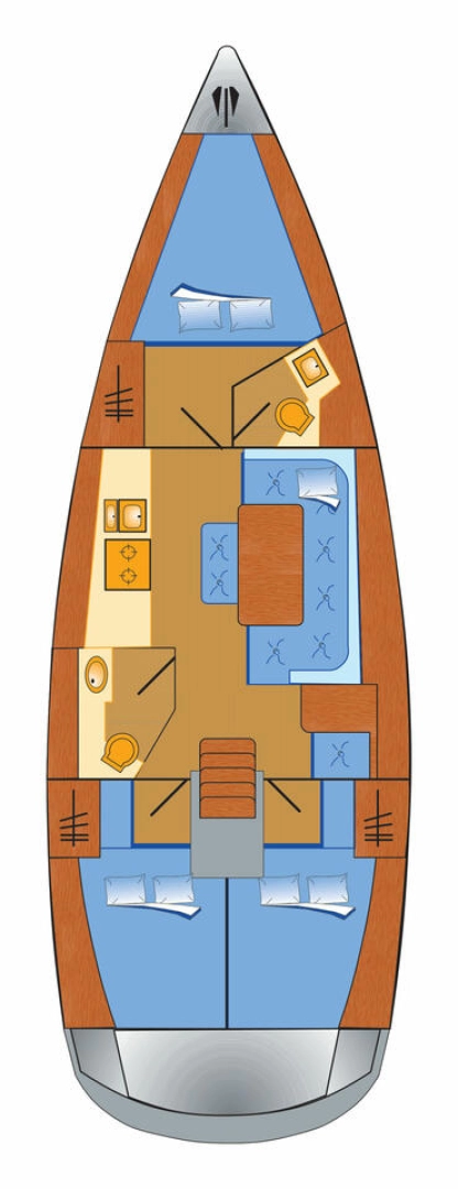 Bavaria Cruiser 41 de alquiler a Barth