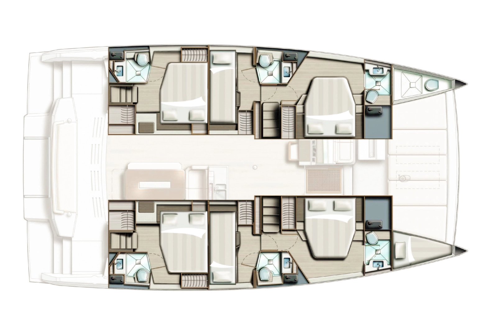 Alquiler Catamarán Bali con o sin  título de navegación