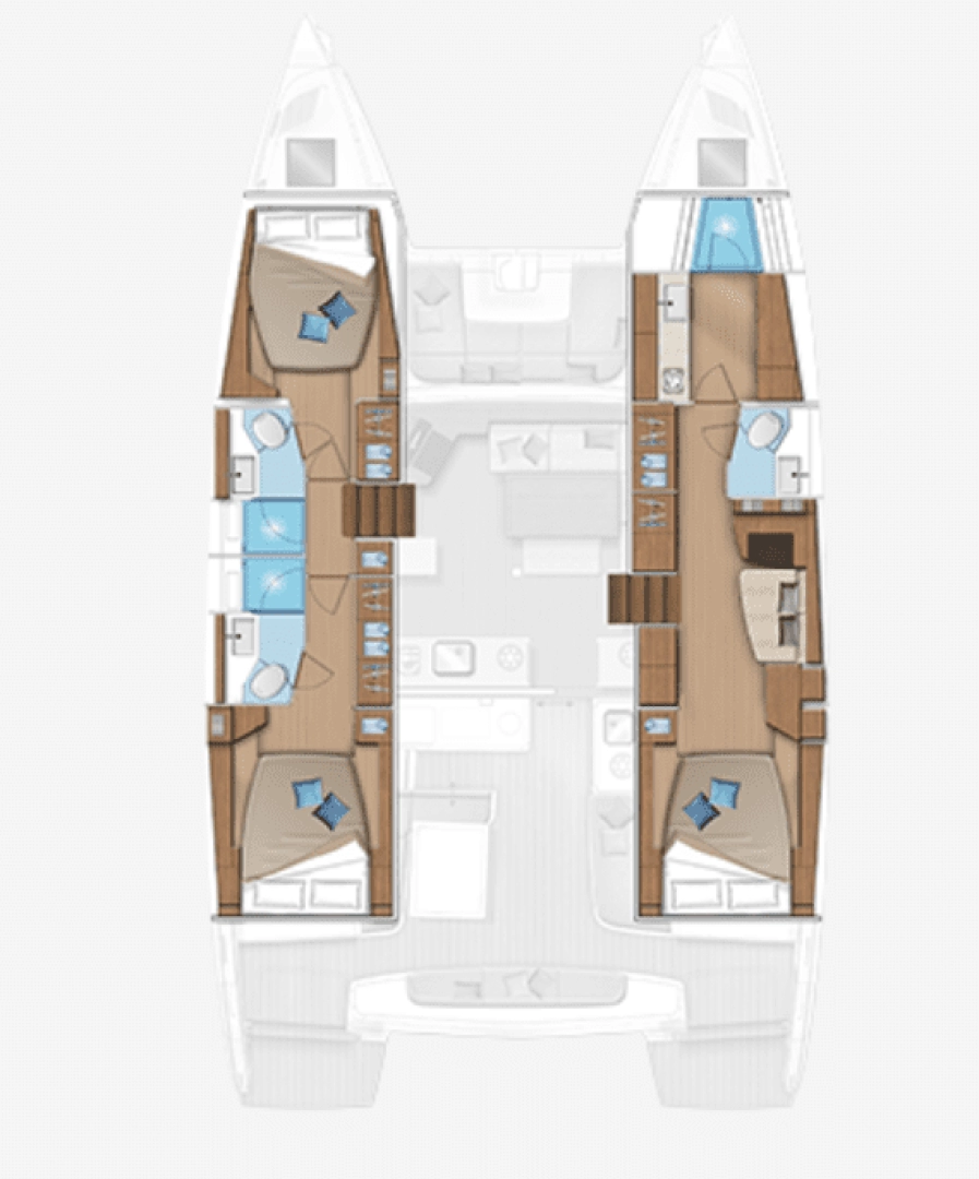 Alquiler de embarcaciones Lagoon Lagoon 46 enRoad Town en Samboat