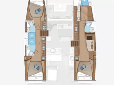 Alquiler de embarcaciones Lagoon Lagoon 46 enRoad Town en Samboat