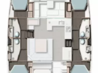 Alquiler Catamarán Leopard Catamarans / Robertson & Caine con o sin  título de navegación