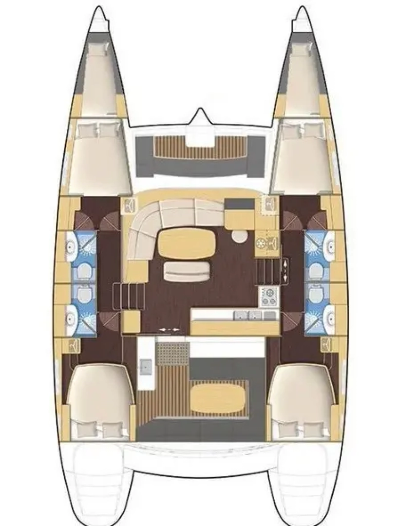Alquiler de Lagoon Lagoon 440 en Préveza