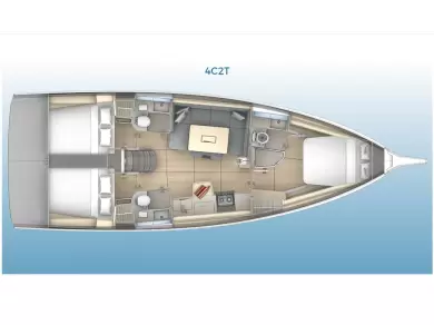 Alquiler Cagliari - Dufour Dufour 41 en SamBoat