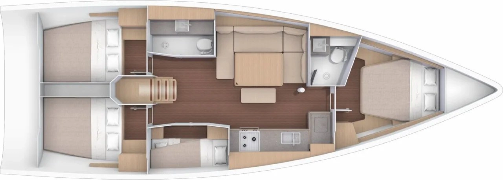 Alquiler de Velero, con o sin patrón Dufour Procida