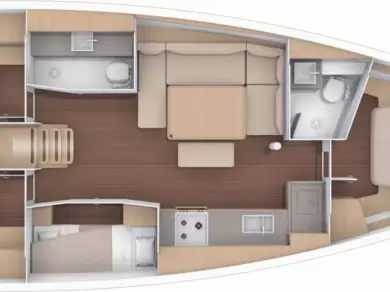 Alquiler de Velero, con o sin patrón Dufour Procida